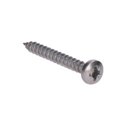 Nerezová skrutka samorezná (5x40mm) polguľatá  hlava, DIN9048/A2 /AISI304 Nerezová skrutka samorezná (5x40mm) polguľatá  hlava, DIN9048/A2 /AISI304